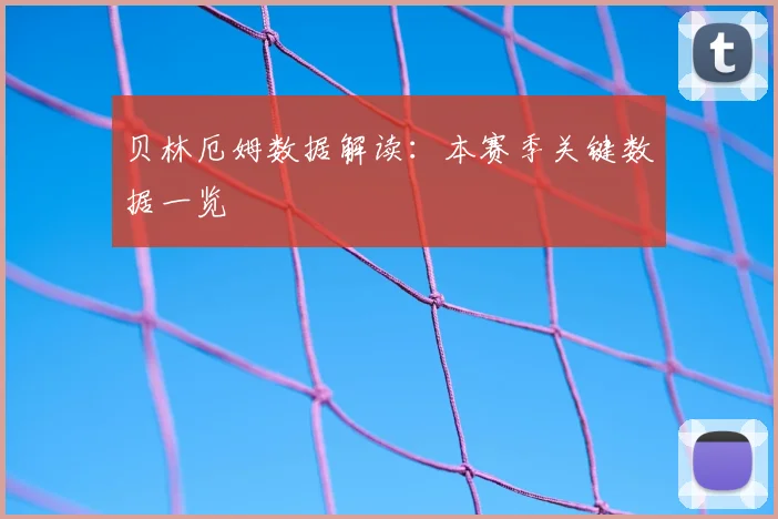贝林厄姆数据解读：本赛季关键数据一览