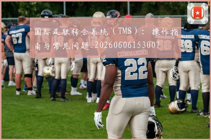 国际足联转会系统（TMS）：操作指南与常见问题_20260606153007